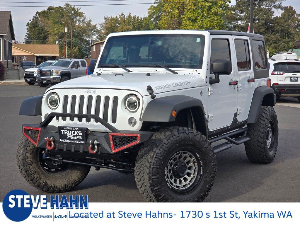 used 2018 Jeep Wrangler JK Unlimited car, priced at $19,855