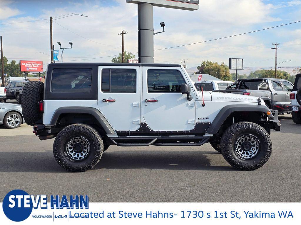 used 2018 Jeep Wrangler JK Unlimited car, priced at $19,855