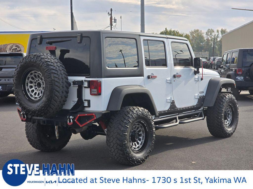 used 2018 Jeep Wrangler JK Unlimited car, priced at $19,855