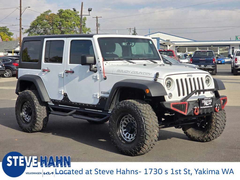 used 2018 Jeep Wrangler JK Unlimited car, priced at $19,855