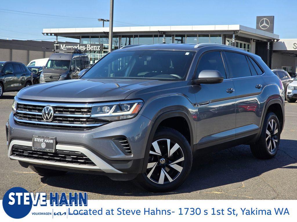 used 2022 Volkswagen Atlas Cross Sport car, priced at $22,113
