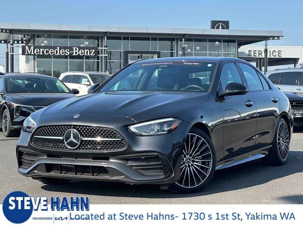 used 2023 Mercedes-Benz C-Class car, priced at $38,876