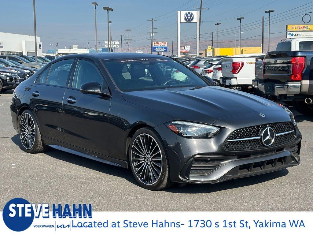 used 2023 Mercedes-Benz C-Class car, priced at $38,876