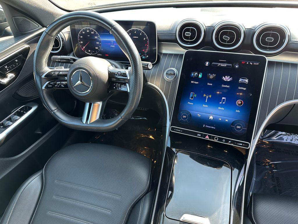 used 2023 Mercedes-Benz C-Class car, priced at $38,876