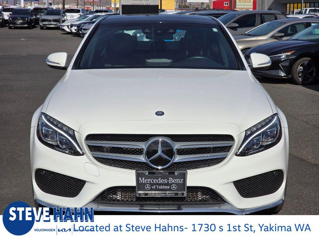 used 2015 Mercedes-Benz C-Class car, priced at $25,995