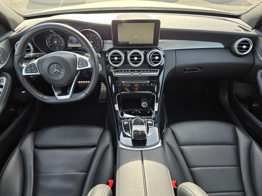 used 2015 Mercedes-Benz C-Class car, priced at $21,999