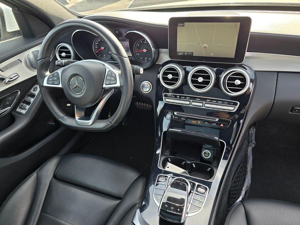 used 2015 Mercedes-Benz C-Class car, priced at $21,999
