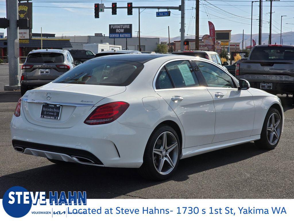 used 2015 Mercedes-Benz C-Class car, priced at $25,995