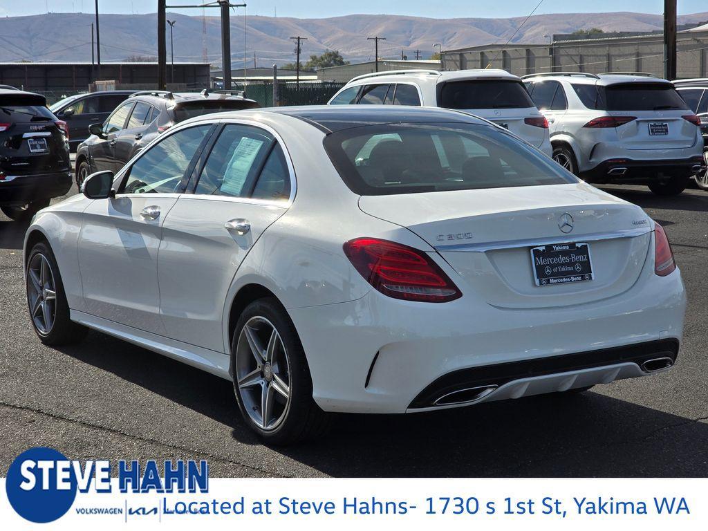 used 2015 Mercedes-Benz C-Class car, priced at $25,995
