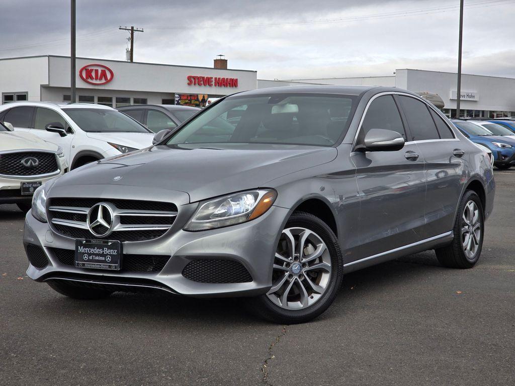 used 2015 Mercedes-Benz C-Class car, priced at $12,861