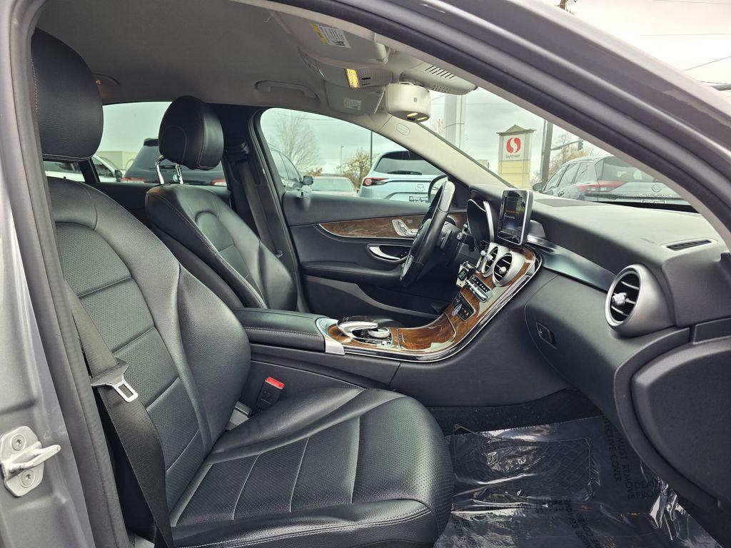used 2015 Mercedes-Benz C-Class car, priced at $12,861