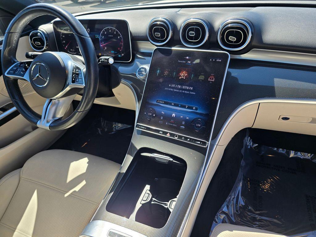 used 2022 Mercedes-Benz C-Class car, priced at $27,479
