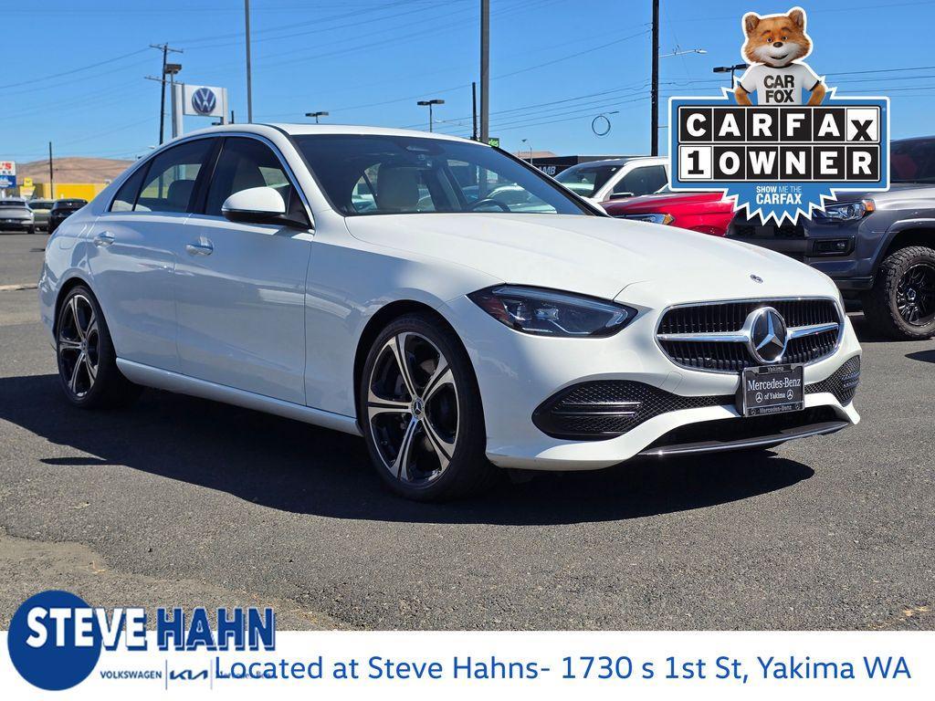 used 2022 Mercedes-Benz C-Class car, priced at $27,479