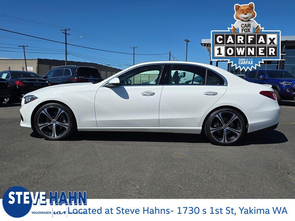 used 2022 Mercedes-Benz C-Class car, priced at $27,479