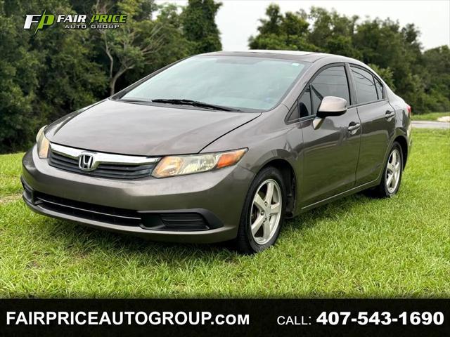 used 2012 Honda Civic car, priced at $4,500