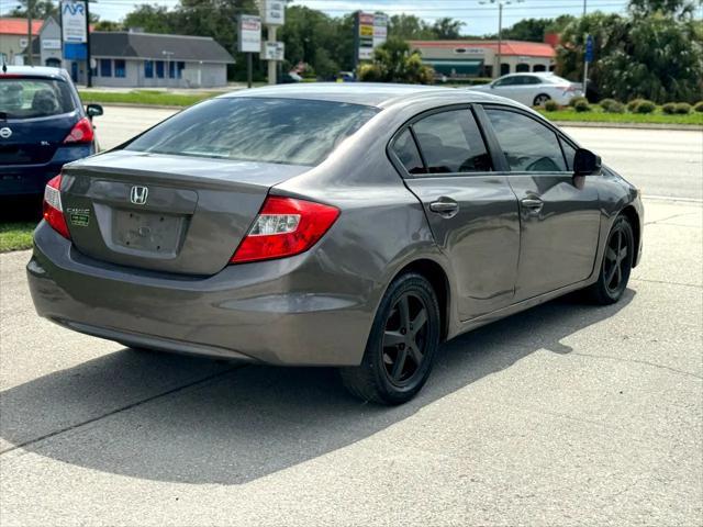 used 2012 Honda Civic car, priced at $4,995