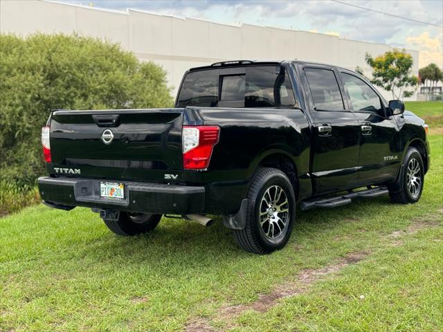 used 2021 Nissan Titan car, priced at $22,000