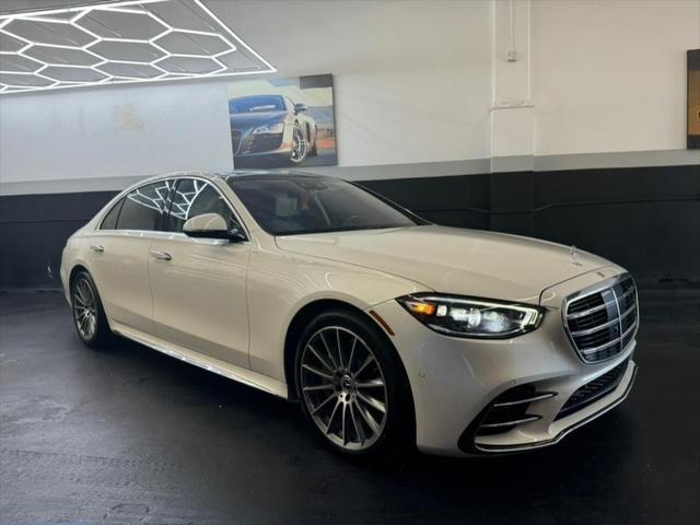 used 2021 Mercedes-Benz S-Class car, priced at $64,995