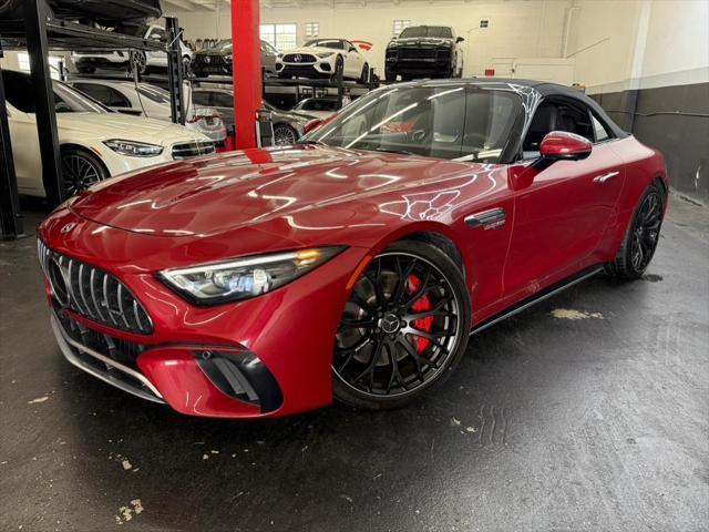 used 2022 Mercedes-Benz AMG SL 55 car, priced at $78,995
