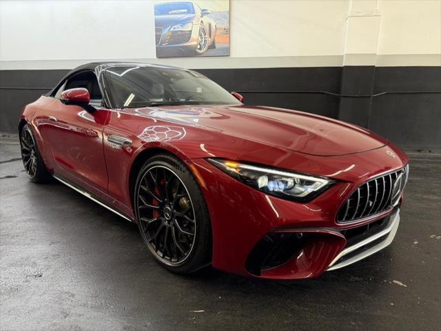 used 2022 Mercedes-Benz AMG SL 55 car, priced at $78,995