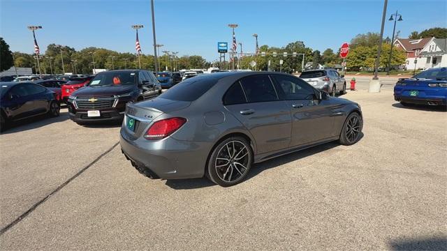 used 2021 Mercedes-Benz AMG C 43 car, priced at $43,205
