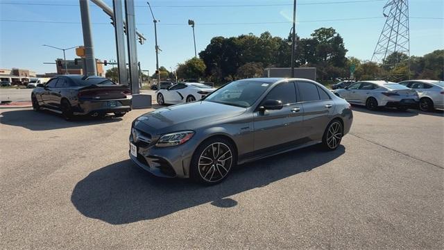 used 2021 Mercedes-Benz AMG C 43 car, priced at $43,205