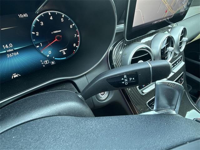 used 2021 Mercedes-Benz AMG C 43 car, priced at $43,205