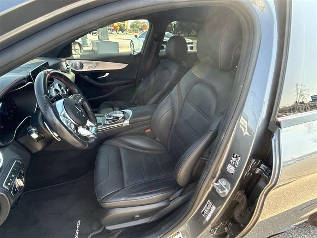 used 2021 Mercedes-Benz AMG C 43 car, priced at $43,205