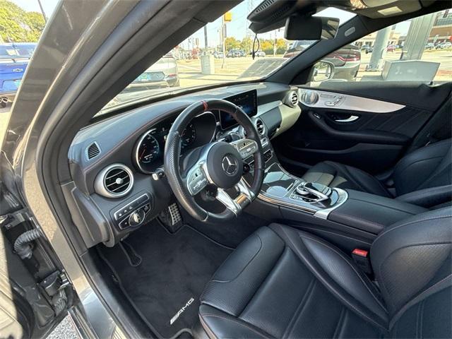 used 2021 Mercedes-Benz AMG C 43 car, priced at $43,205