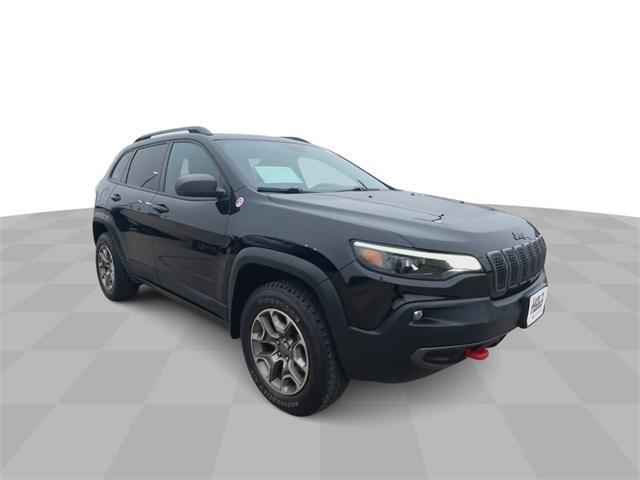 used 2021 Jeep Cherokee car, priced at $23,324