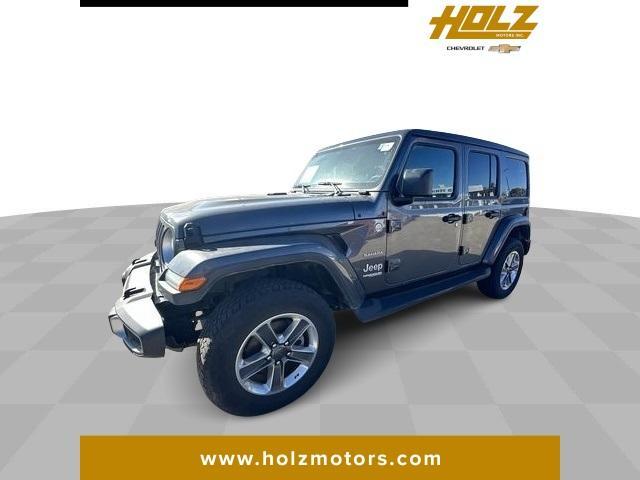 used 2021 Jeep Wrangler Unlimited car, priced at $34,879