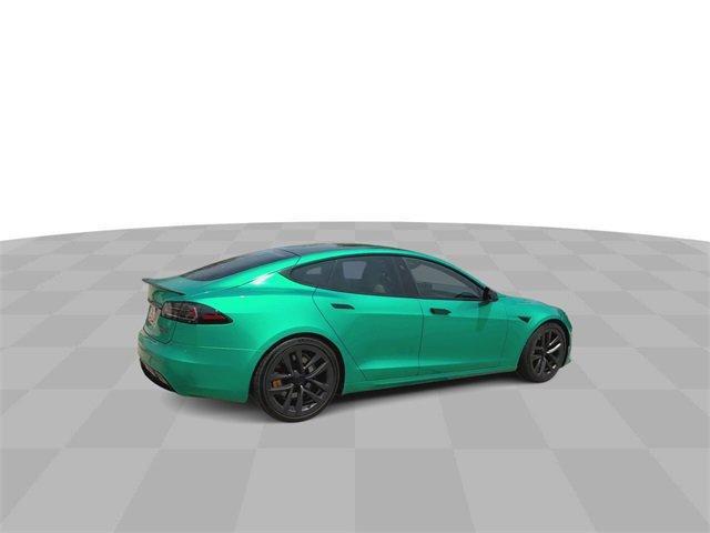 used 2021 Tesla Model S car, priced at $50,153