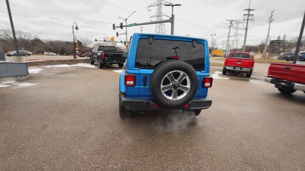 used 2021 Jeep Wrangler Unlimited car, priced at $34,899