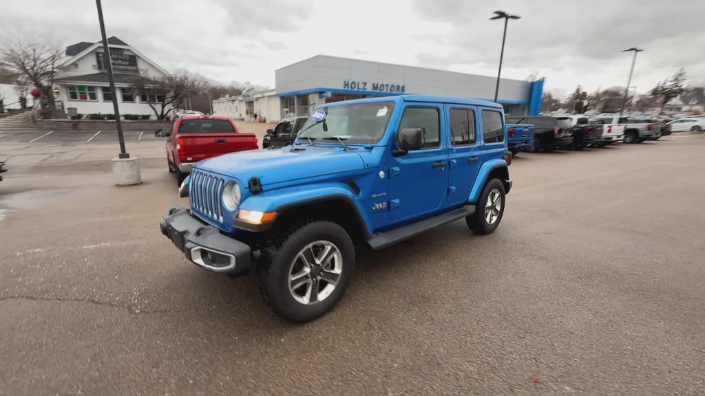 used 2021 Jeep Wrangler Unlimited car, priced at $34,899