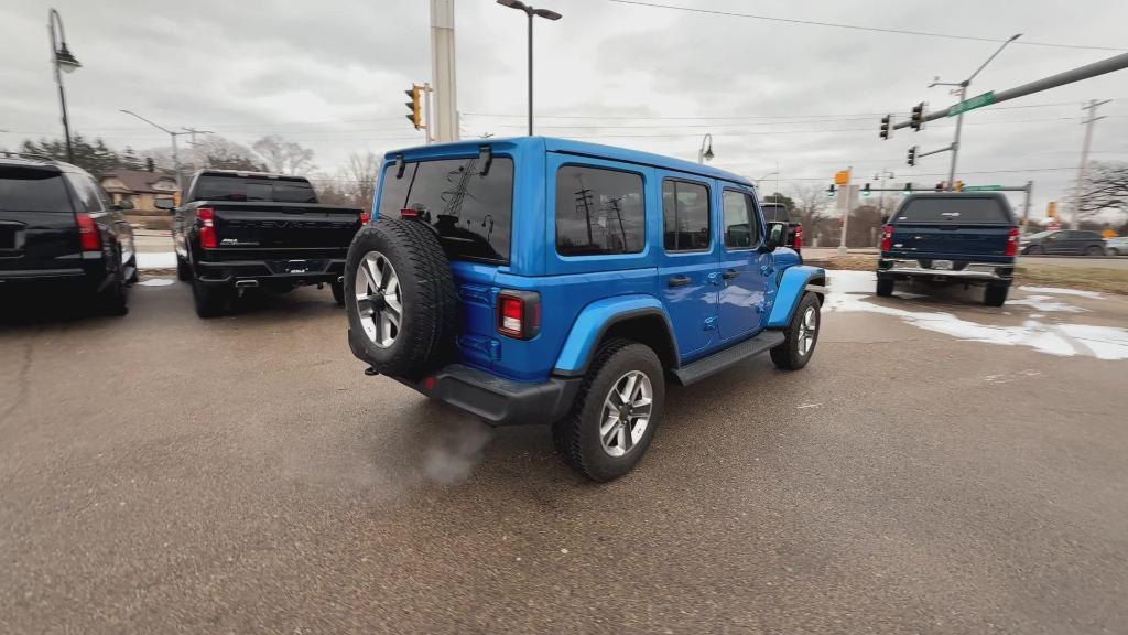 used 2021 Jeep Wrangler Unlimited car, priced at $34,899