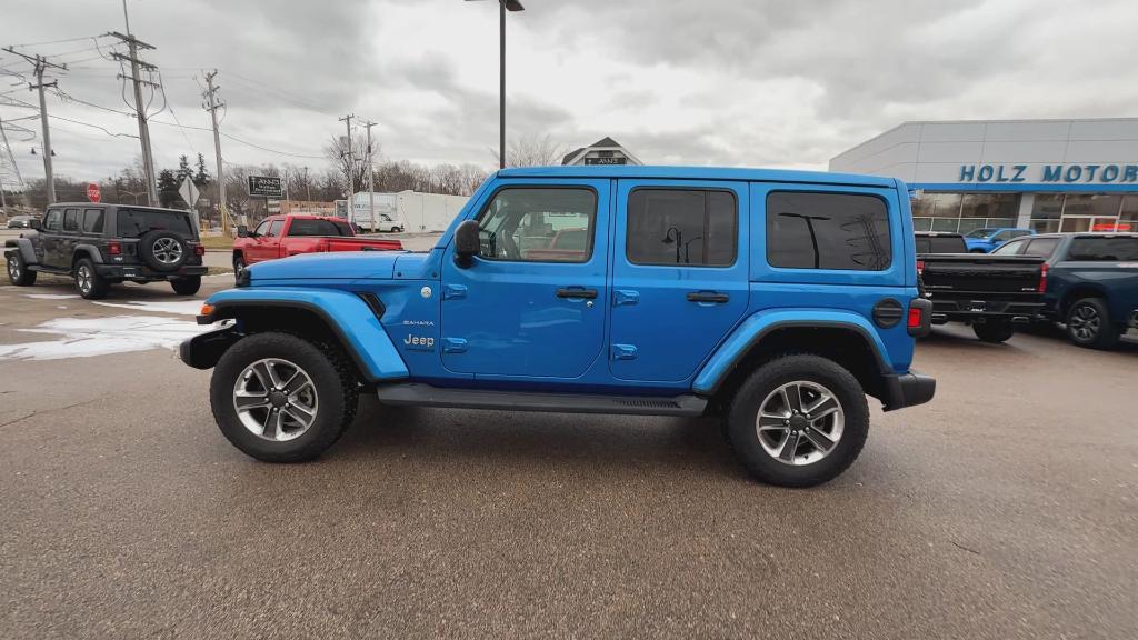 used 2021 Jeep Wrangler Unlimited car, priced at $34,899