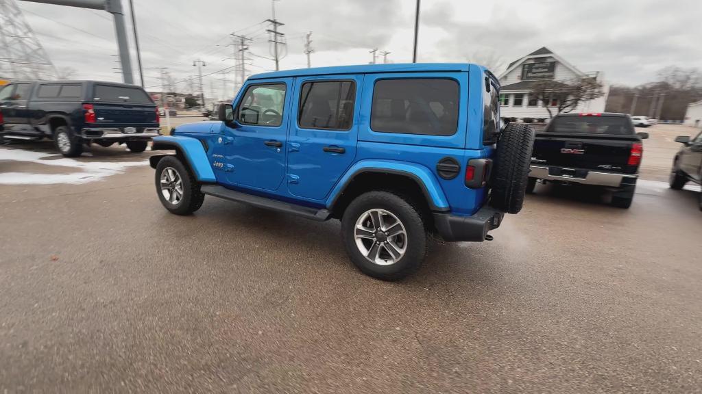 used 2021 Jeep Wrangler Unlimited car, priced at $34,899