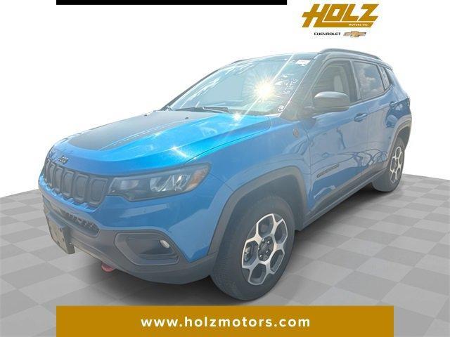used 2022 Jeep Compass car, priced at $24,581