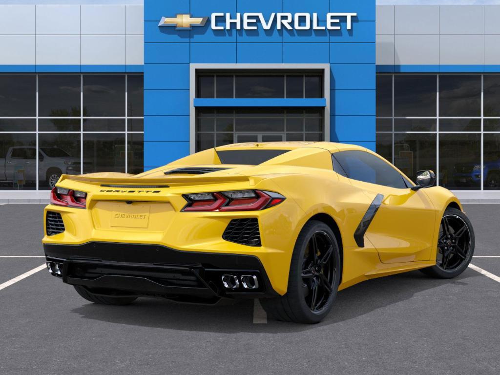 new 2025 Chevrolet Corvette car, priced at $95,715