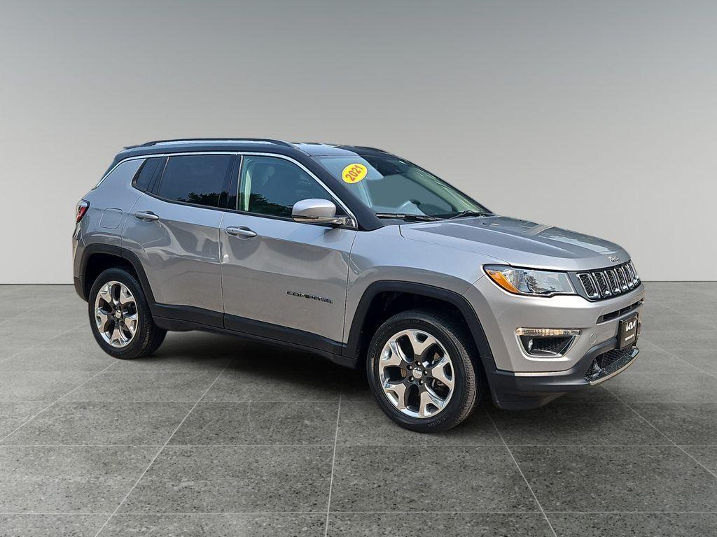 used 2021 Jeep Compass car, priced at $20,634