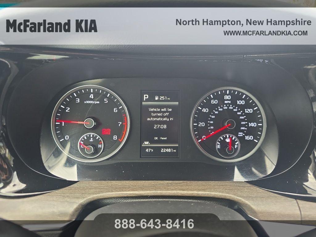 used 2022 Kia K5 car, priced at $23,876