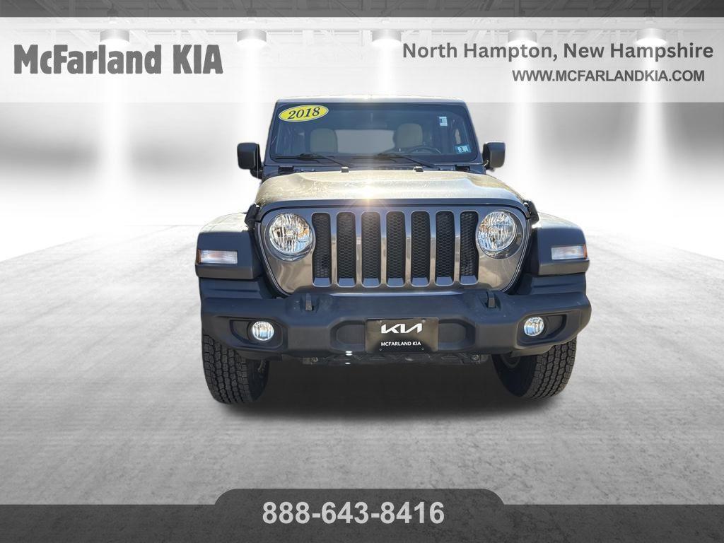used 2018 Jeep Wrangler Unlimited car, priced at $18,749