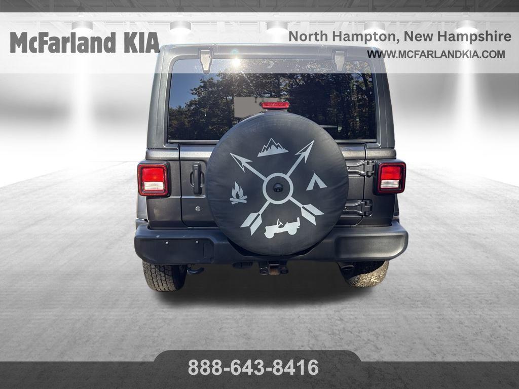 used 2018 Jeep Wrangler Unlimited car, priced at $18,749