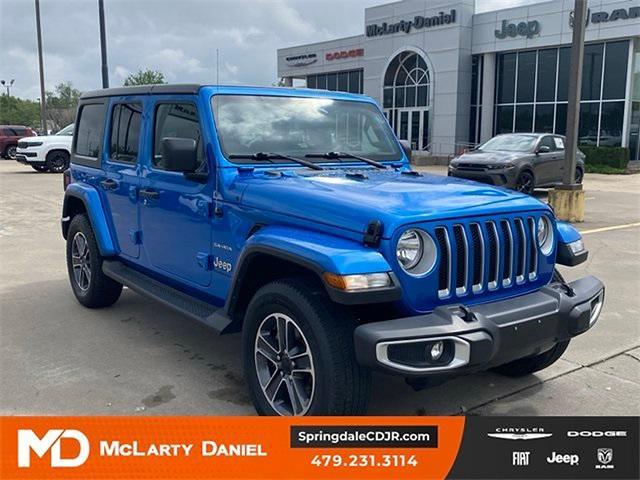 used 2023 Jeep Wrangler car, priced at $28,006