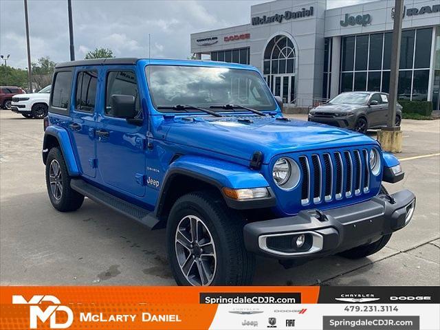 used 2023 Jeep Wrangler car, priced at $28,006