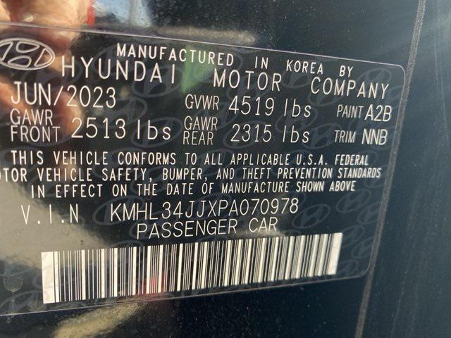 used 2023 Hyundai Sonata Hybrid car, priced at $24,248