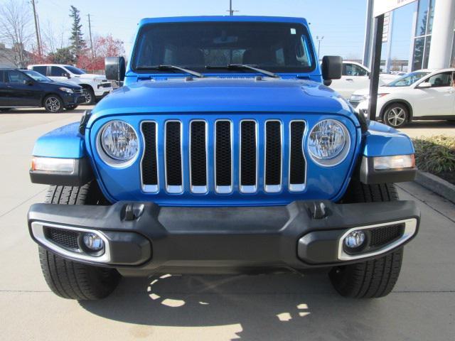 used 2021 Jeep Wrangler Unlimited car, priced at $34,500