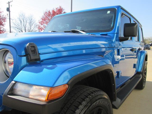 used 2021 Jeep Wrangler Unlimited car, priced at $34,500