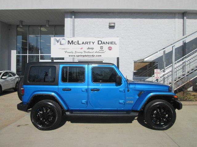 used 2021 Jeep Wrangler Unlimited car, priced at $34,500