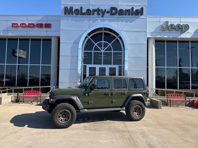 used 2021 Jeep Wrangler Unlimited car, priced at $30,701